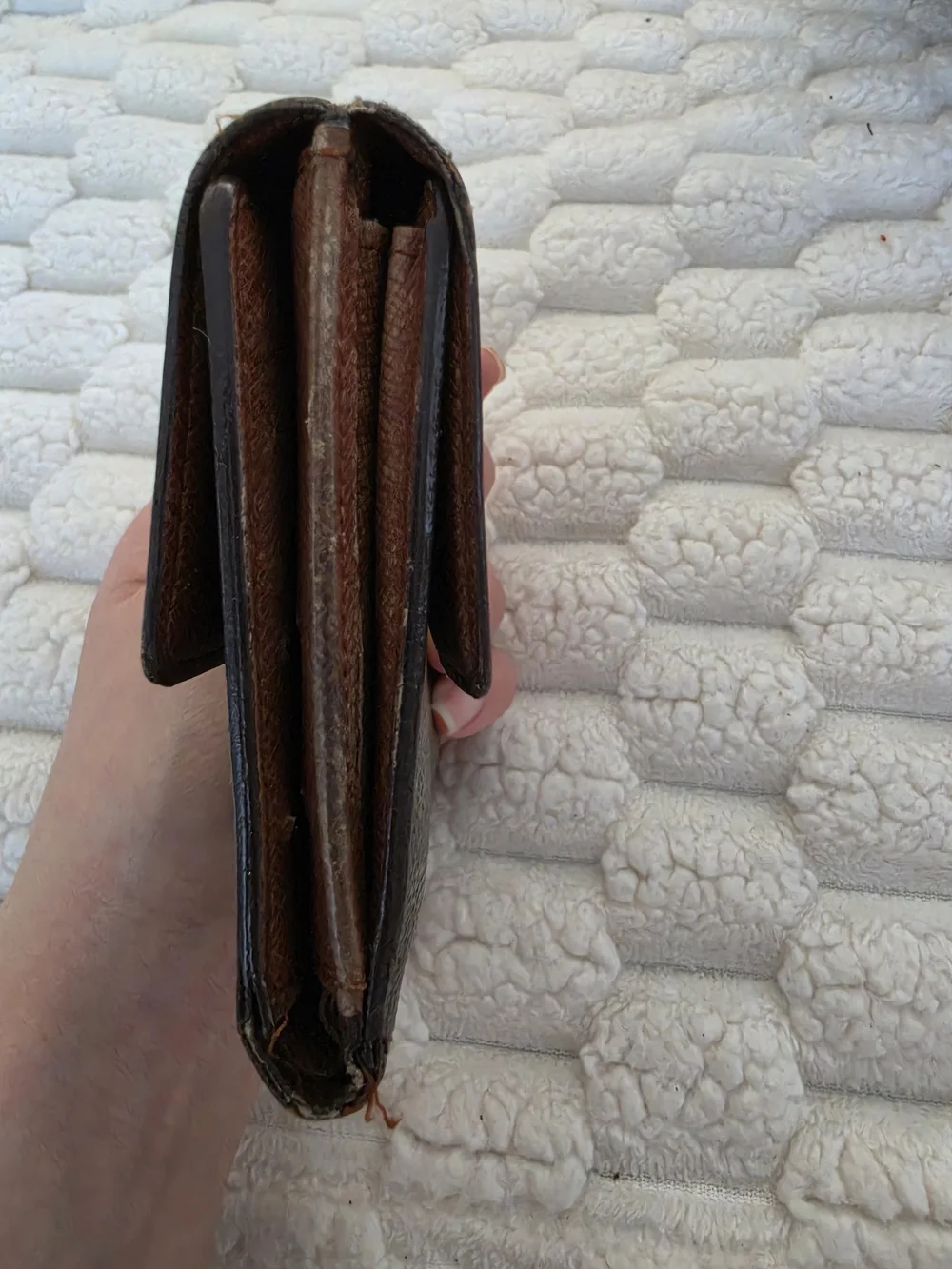 Louis Vuitton compact brown